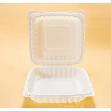 Disposable lunch boxes for takeout in restaurants